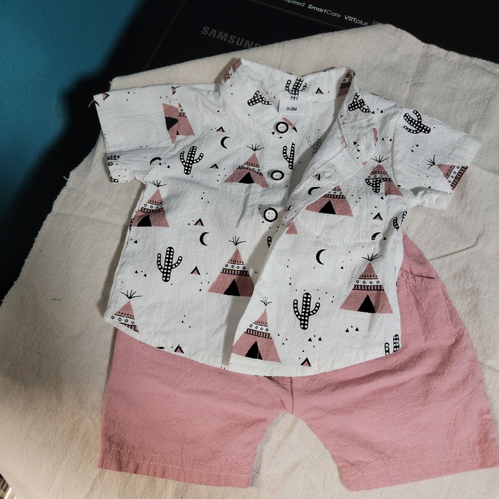 Baby short set